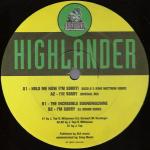 Cover: Highlander - Hold Me Now (I'm Sorry) (Bass-D & King Matthew Remix)