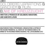 Cover: Goldberg Variations & Gancher & Ruin - Nie Of Kreuzzucht