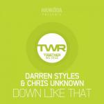 Cover: Darren Styles &amp; Chris Unknown - Down Like That