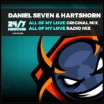 Cover: Daniel Seven & Hartshorn - All Of My Love