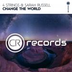 Cover: 4 Strings &amp; Sarah Russell - Change The World