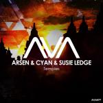 Cover: Arsen &amp; Cyan &amp; Susie Ledge - Temples