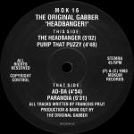 Cover: The Original Gabber - The Headbanger