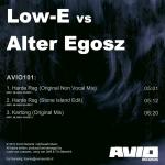 Cover: Low-E vs Alter Egosz - Kartong