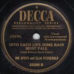 Cover: The Ink Spots And Ella Fitzgerald - Into Each Life Some Rain Must Fall