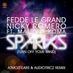 Cover: Audiotricz - Sparks (Turn Off Your Mind) (Atmozfears & Audiotricz Remix)