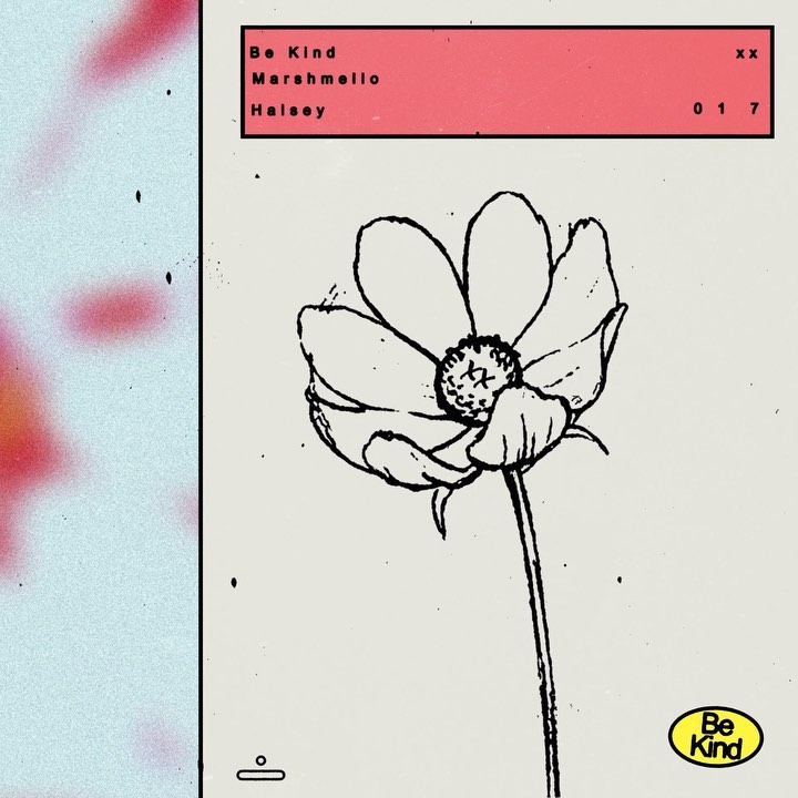 Cover art for the Marshmello & Halsey - Be Kind Pop lyric