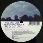 Cover: Paul Van Dyk - Time Of Our Lives