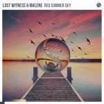 Cover: Lost Witness & Malene - Red Summer Sky