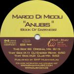 Cover: Marco Di Micoli - Anubis (Book Of Darkness) (Original Mix)