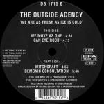 Cover: The Outside Agency - We Move As One