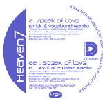 Cover: Heaven - Speak Of Love