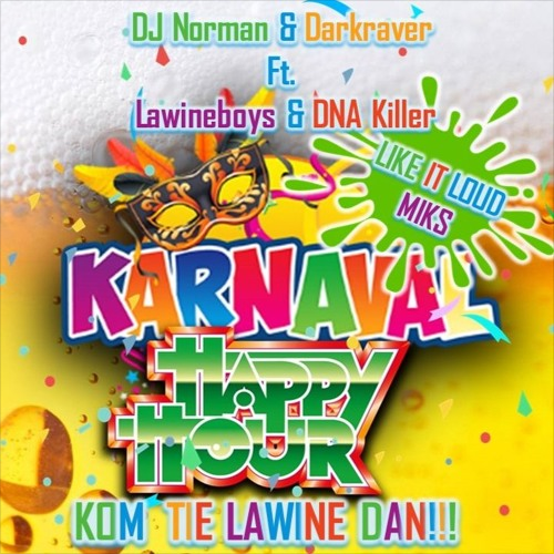 Cover Art For The Dj Norman Darkraver Ft De Lawineboys Dna Killerz Kom Tie Lawine Dan Like It Loud Mix Jumpstyle Free Track